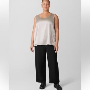 Eileen Fisher NEW Wide Leg Ankle Pant Size 1X